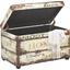 Truhlica Home - viacfarebné, drevo/textil (65/42/40cm) Truhlica Home - viacfarebné, drevo/textil (65/42/40cm)