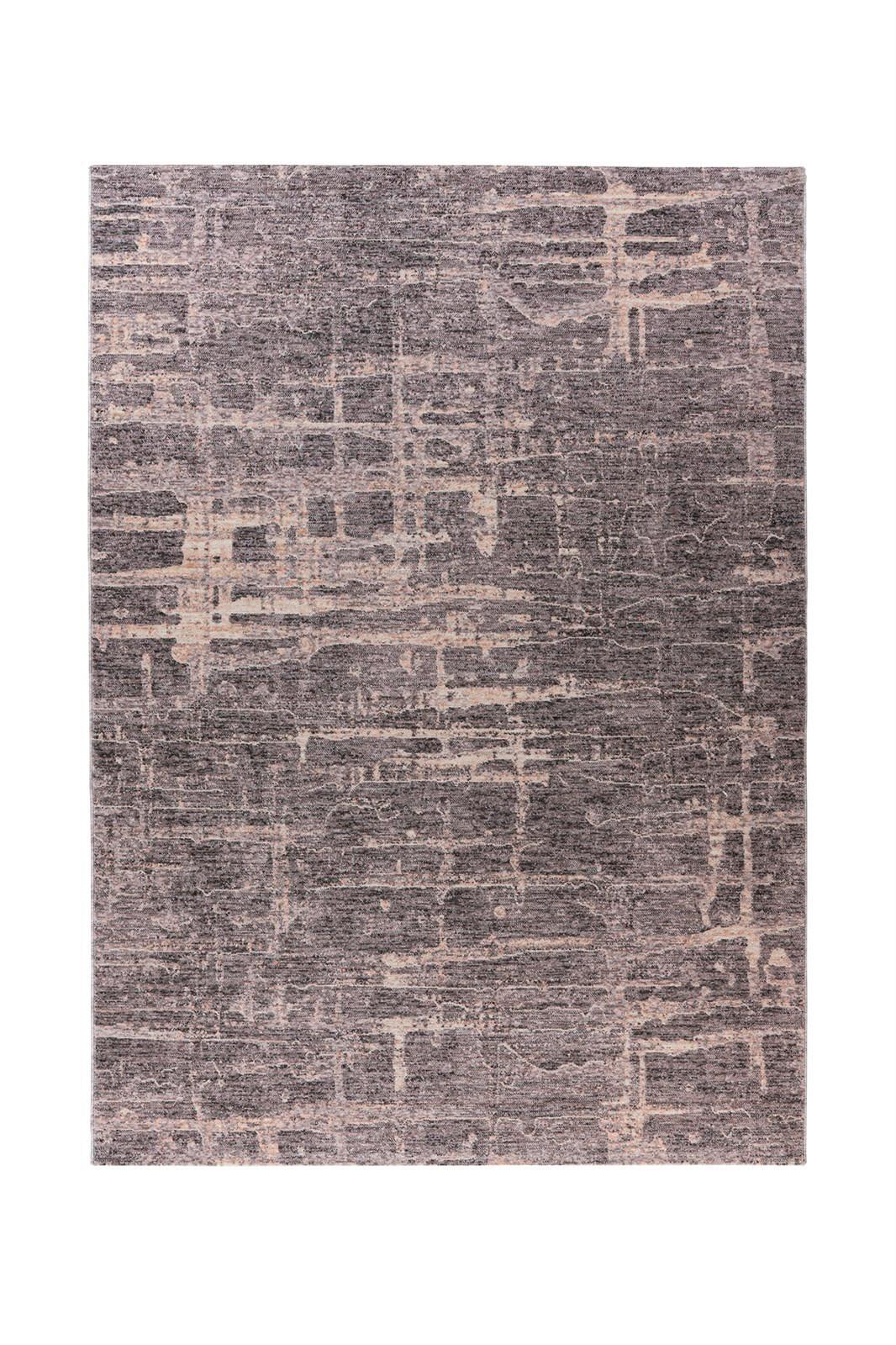 Teppich Jaka 325 Grau, 80x150 cm - Grau, KONVENTIONELL, Textil (80/150cm)