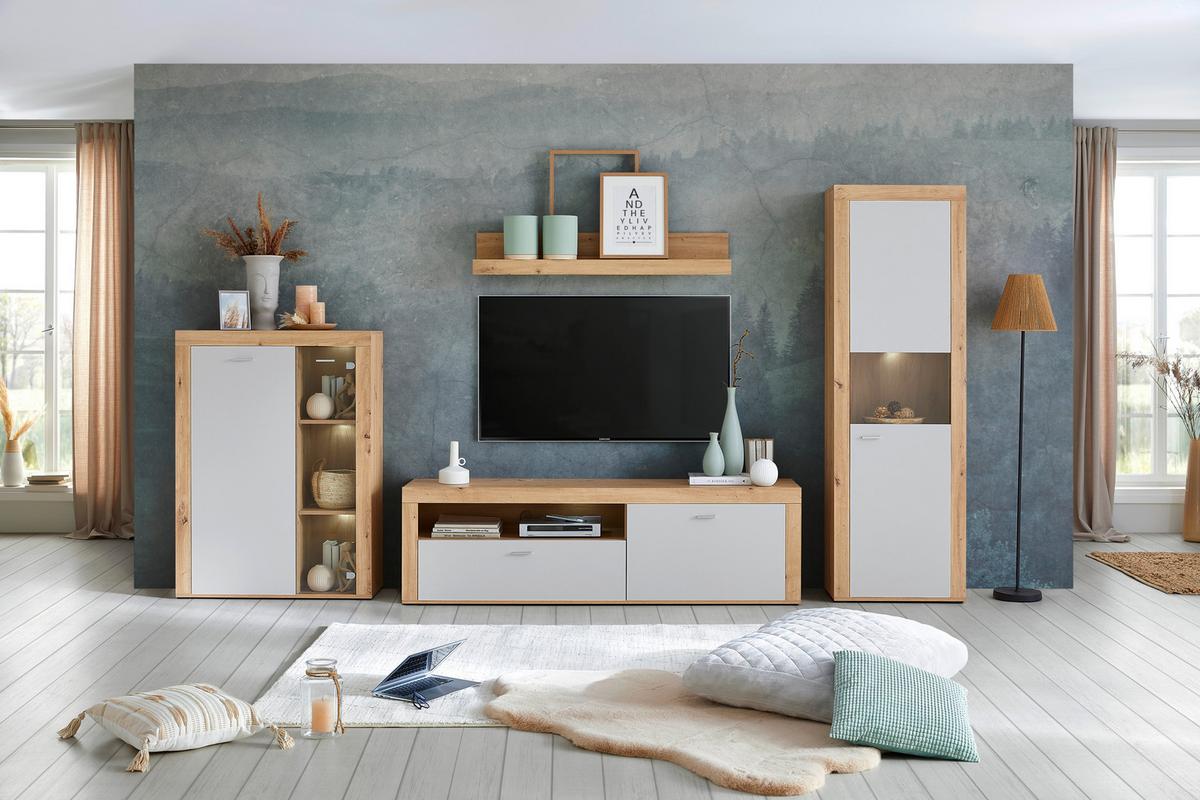 TV-Element Canberra - MODERN, Holzwerkstoff (180/53,1/41,8cm)