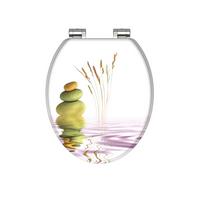 WC SEDÁTKO BALANCE -SB- - bílá, kompozitní dřevo (37,5/1,7/45,0cm) - Schütte