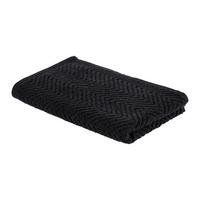 RUČNÍK PRO HOSTY OCEAN - černá, Moderní, textil (30/50cm) - Premium Living
