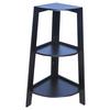 Eckregal Emil B422104-4 - Schwarz, MODERN, Holzwerkstoff (37/80/37cm)