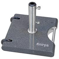 Sonnenschirmständer mit Rollen, mit Teleskopgriff - Anthrazit, Basics, Stein/Metall (48/7/48cm) - Doppler