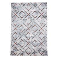 Webteppich Bronze Naturfaser Naxos 140x200 cm - Bronzefarben, Design, Textil (140/200cm)