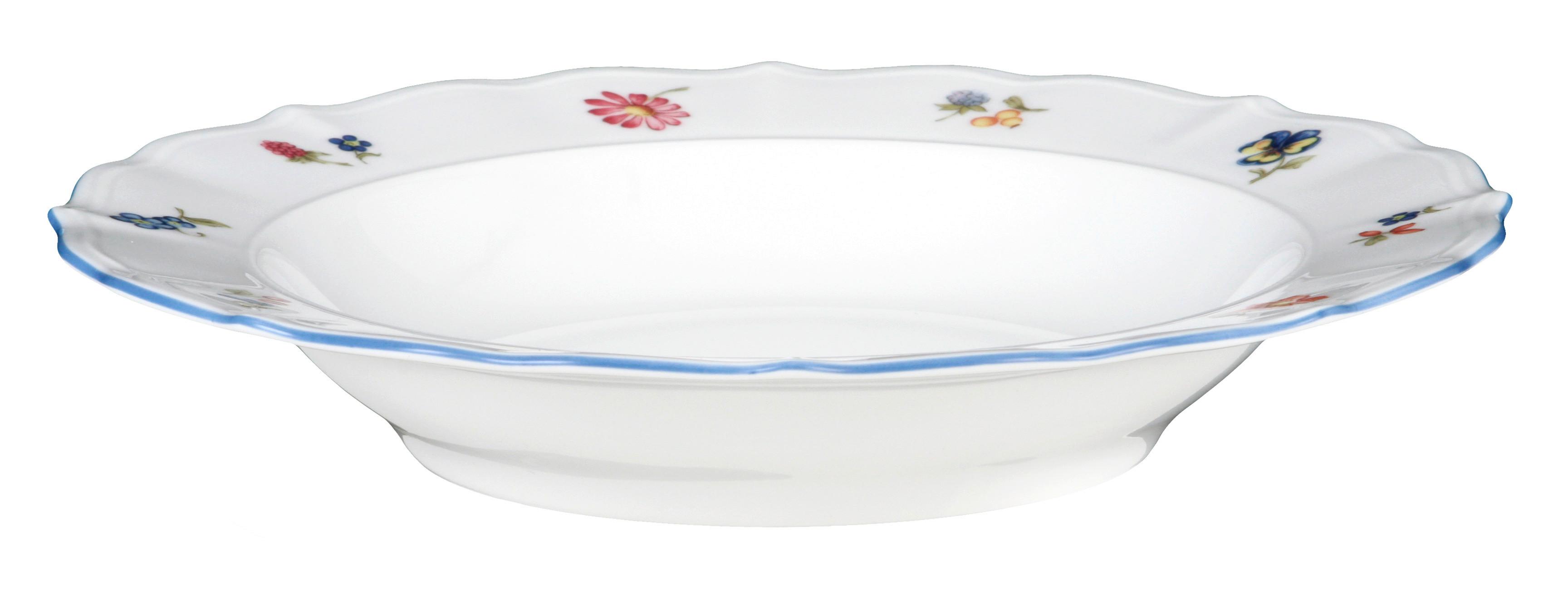 Suppenteller Sonate - Weiß Hochglanz, Basics, Keramik (22,5cm) - Seltmann Weiden