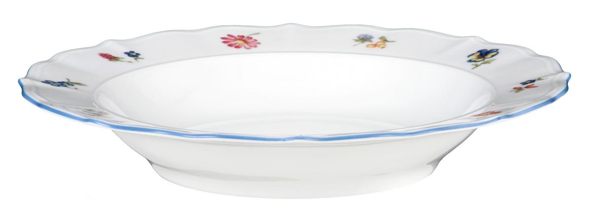 Suppenteller Sonate - Weiß Hochglanz, Basics, Keramik (22,5cm) - Seltmann Weiden