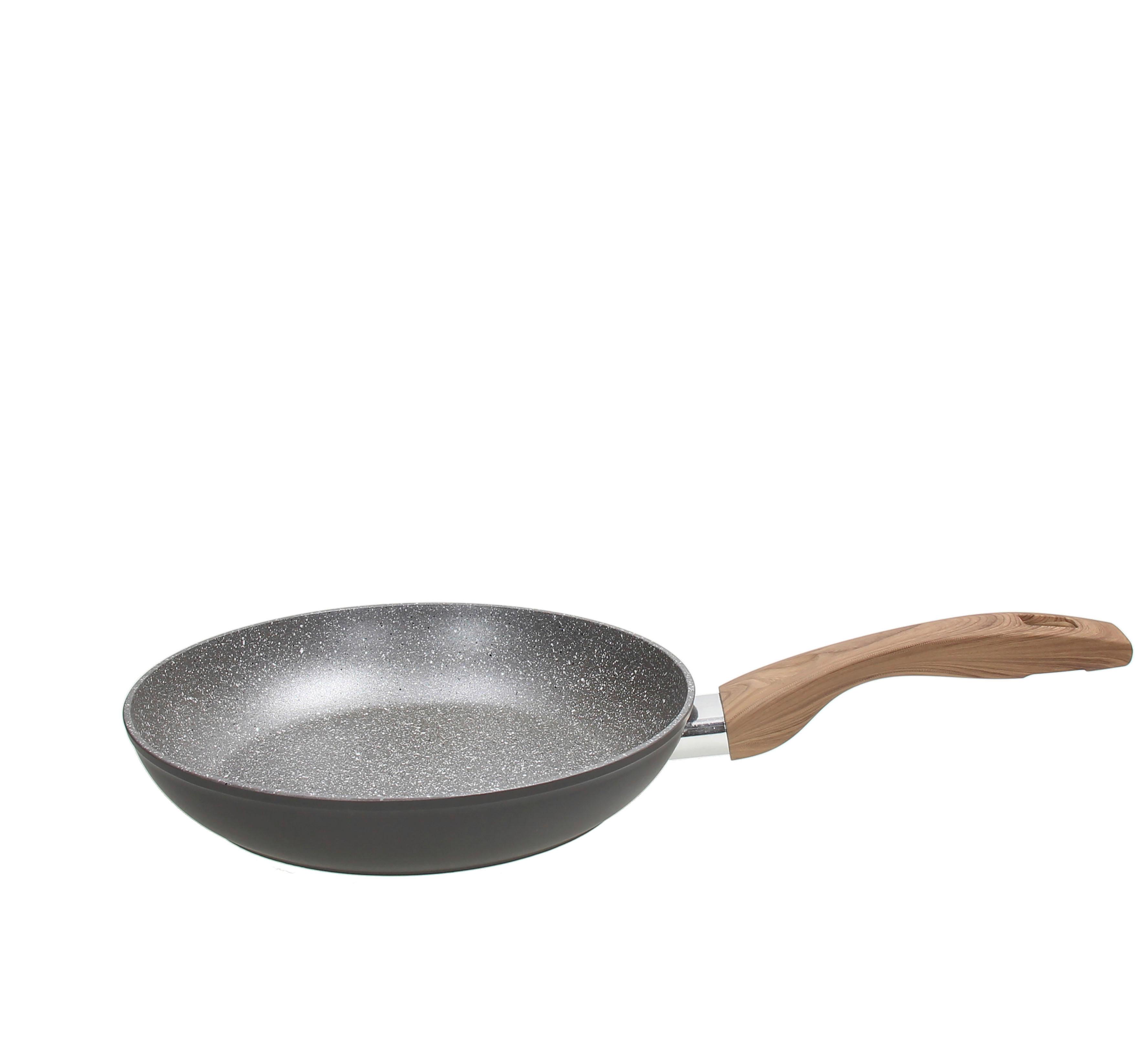 Serpenyő Grancucina Great Stone - barna/szürke, Basics, fém (24/4.5cm)