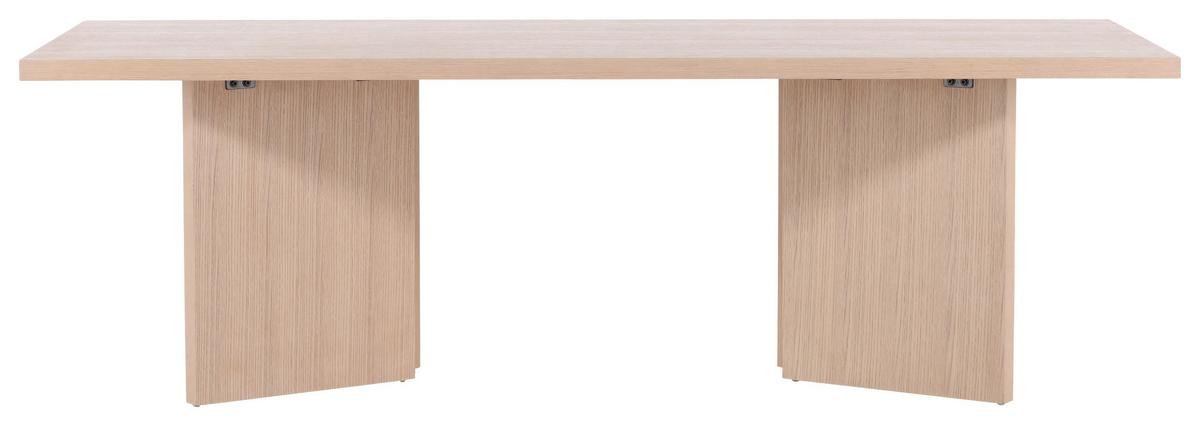 Esstisch Bassholmen - Beige, Design, Holz/Holzwerkstoff (240/100/74cm) - Livetastic