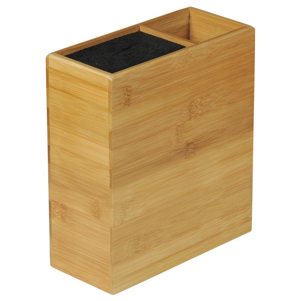 Messerblock Messerblock - Braun, Basics, Holz (20,5/9,4/23cm) - Kesper
