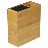 Messerblock Messerblock - Braun, Basics, Holz (20,5/9,4/23cm) - Kesper