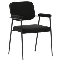 Stuhl-Set Yesterday - Schwarz, Design, Textil/Metall (58/90/61cm) - Livetastic