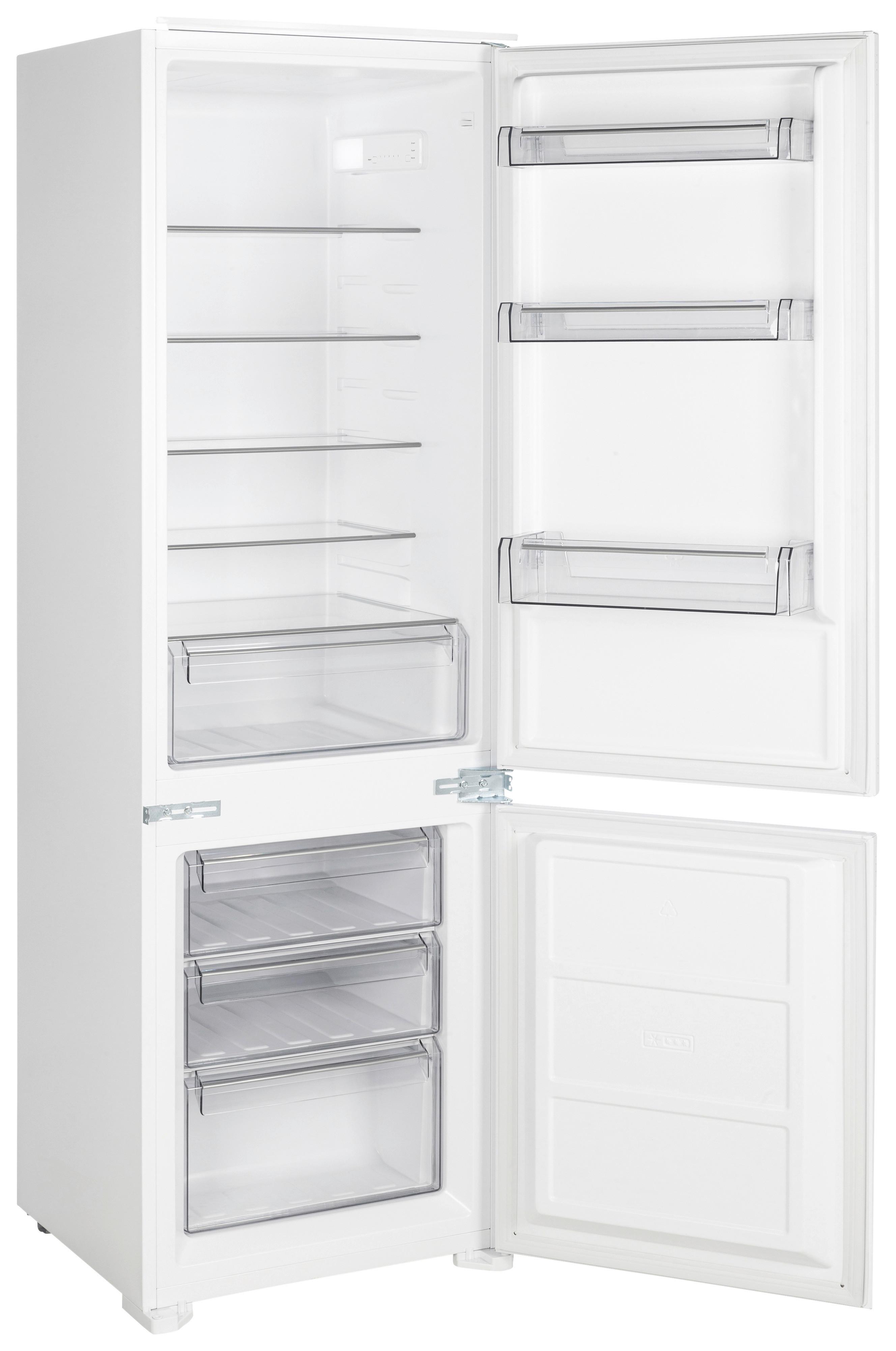 KÜHL-GEFRIER-KOMBINATION EKHBMFSSE - Weiß, Basics, Glas/Kunststoff (54,0/178/54cm) - Mican