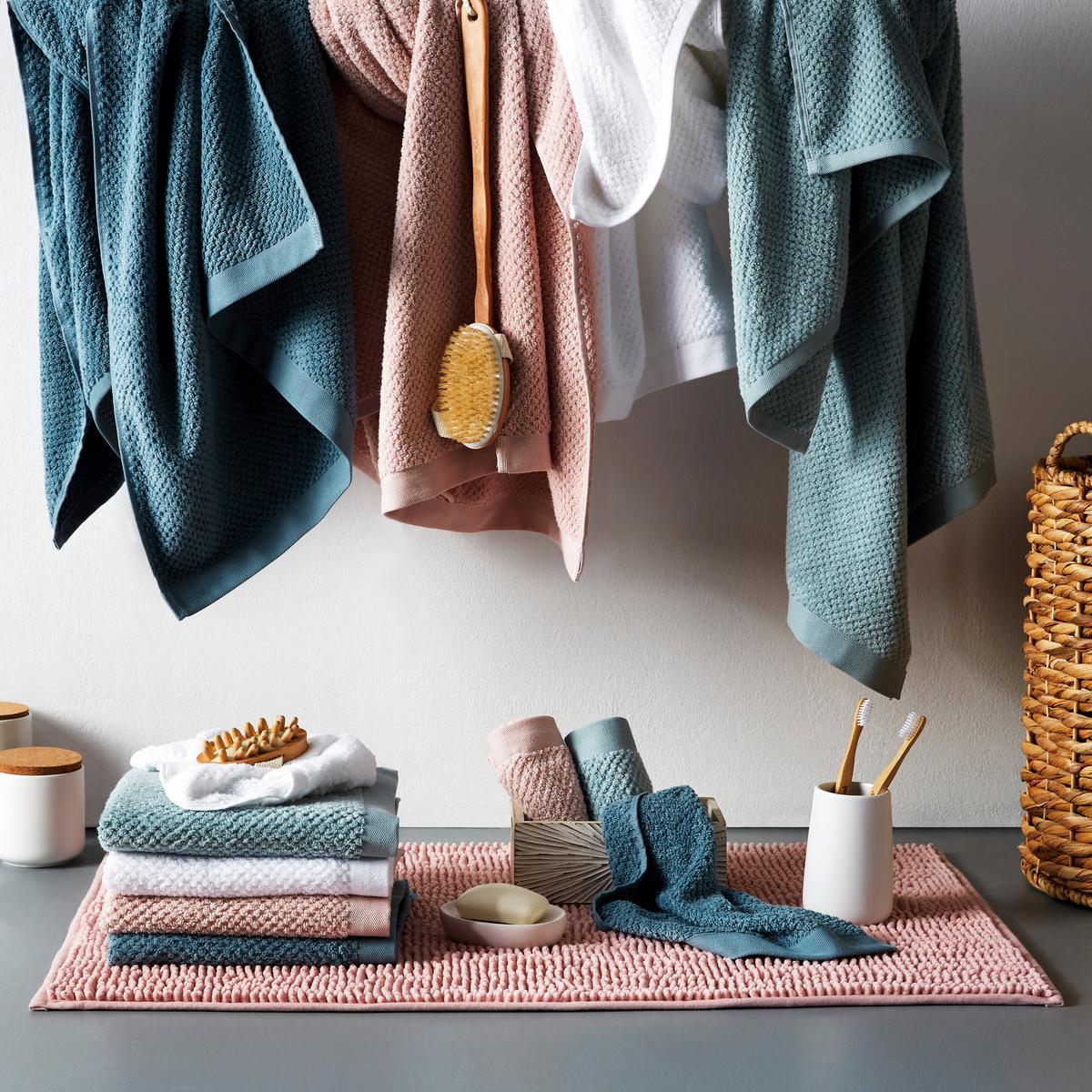 RUČNÍK PRO HOSTY Luise, 30/50cm, bílá - bílá, Konvenční, textil (30/50cm) - Modern Living
