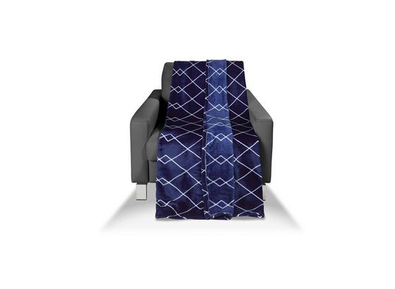 Kuscheldecke Jette - Blau, MODERN, Textil (130/170cm) - Luca Bessoni Kuscheldecke Jette - Blau, MODERN, Textil (130/170cm) - Luca Bessoni