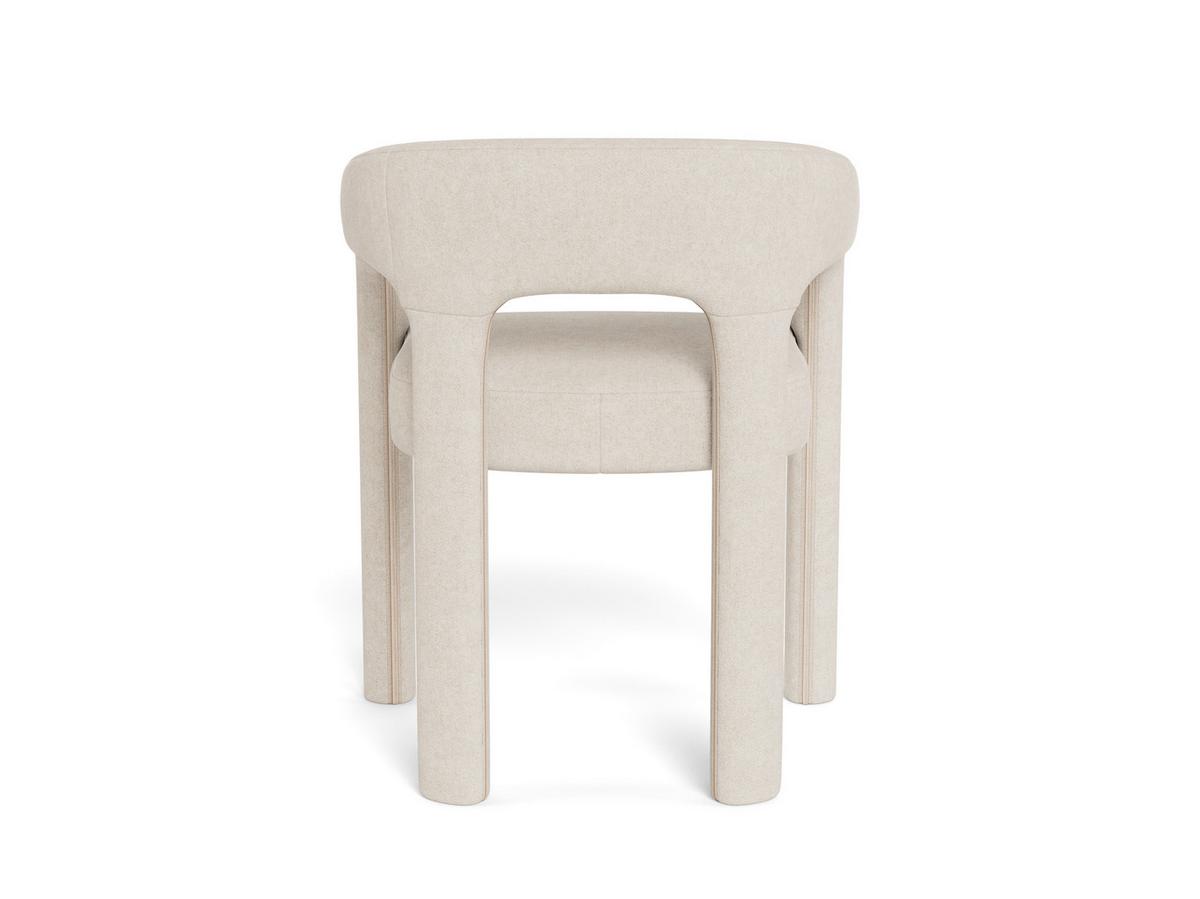 Židle s područkami Cole, béžová - béžová, Moderní, kov/textil (58/76/55cm) - MID.YOU