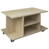 Lowboard Findalo Buchefarben B: 80 Cm - Buchefarben, MODERN, Holzwerkstoff/Kunststoff (80/40/40cm) - MID.YOU
