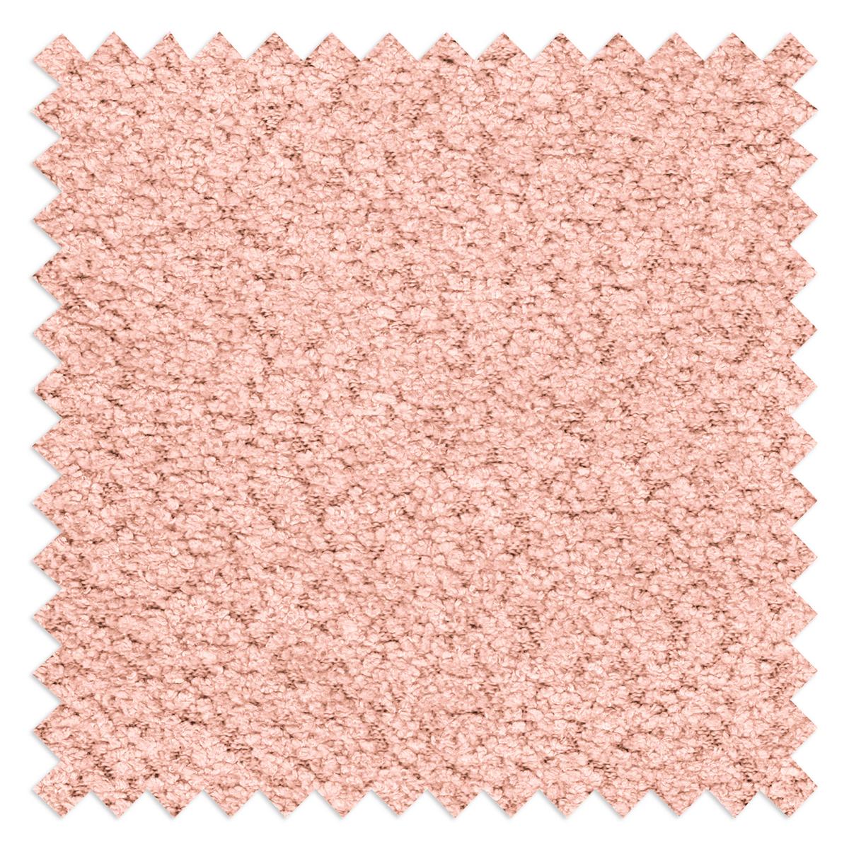 Bigsofa Naomi Rosa B: 284 Cm - Schwarz/Rosa, Design, Textil (284/94/148cm) - Livetastic