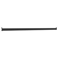 Kleiderstange Unit L: 86,9 cm Metall Anthrazit inkl. Halter - Anthrazit, MODERN, Metall (86,9cm) - Ondega