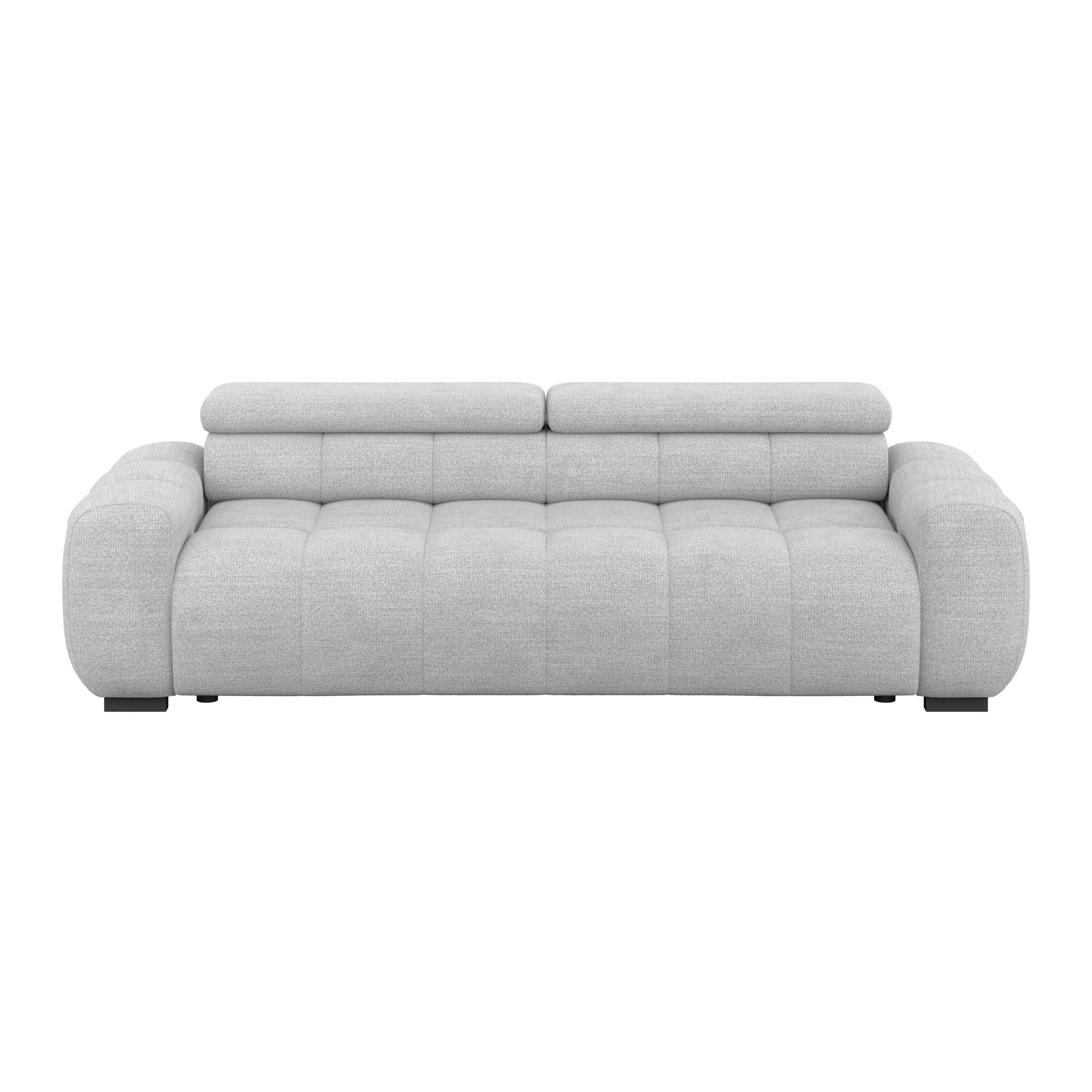 Bigsofa Bull Webstoff dunkelgrau, B: 248 cm