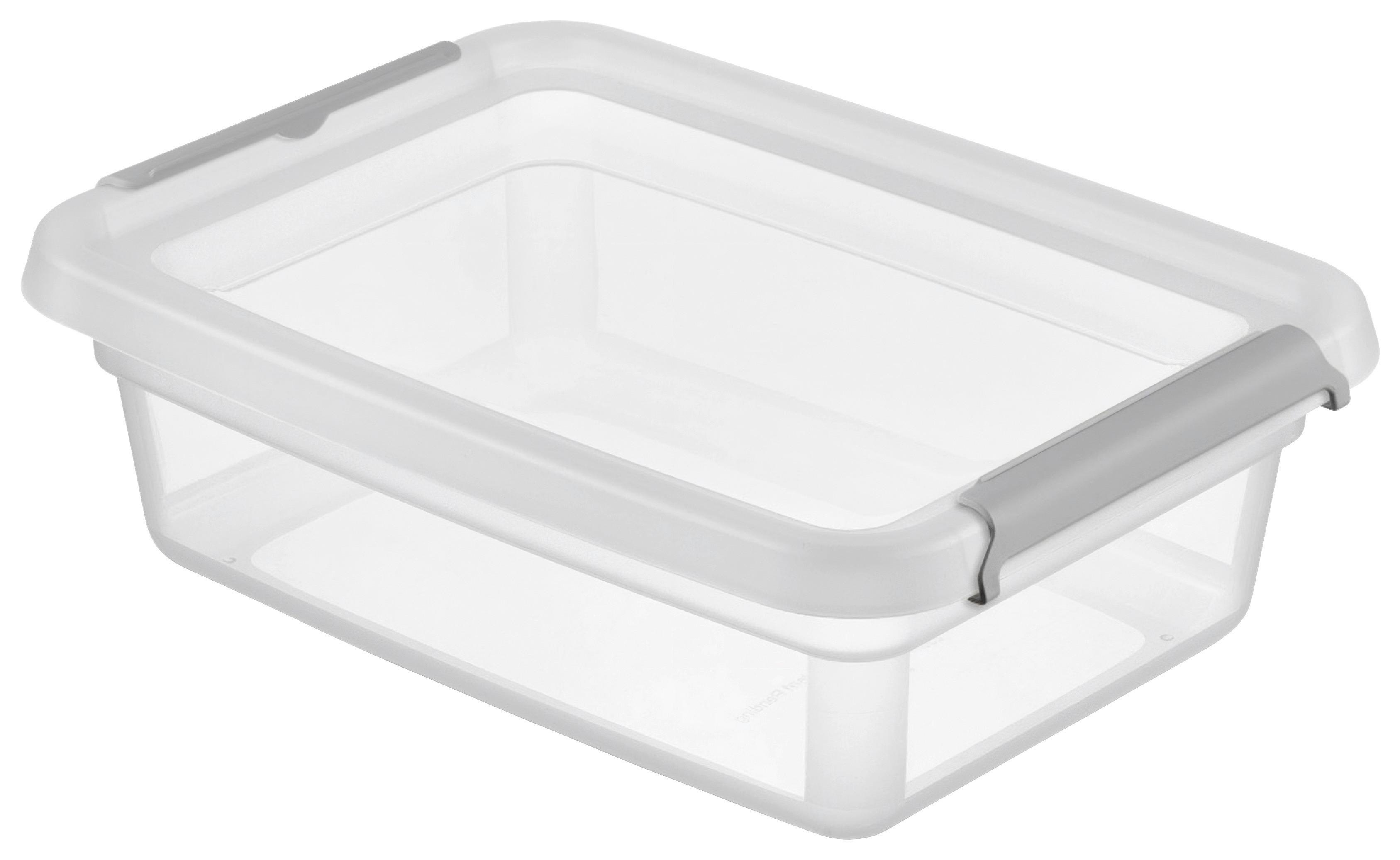 ÚLOŽNÝ BOX CHAOS - CA. 8,5L - průhledné, Moderní, plast (28/38/12,5cm) - Mömax