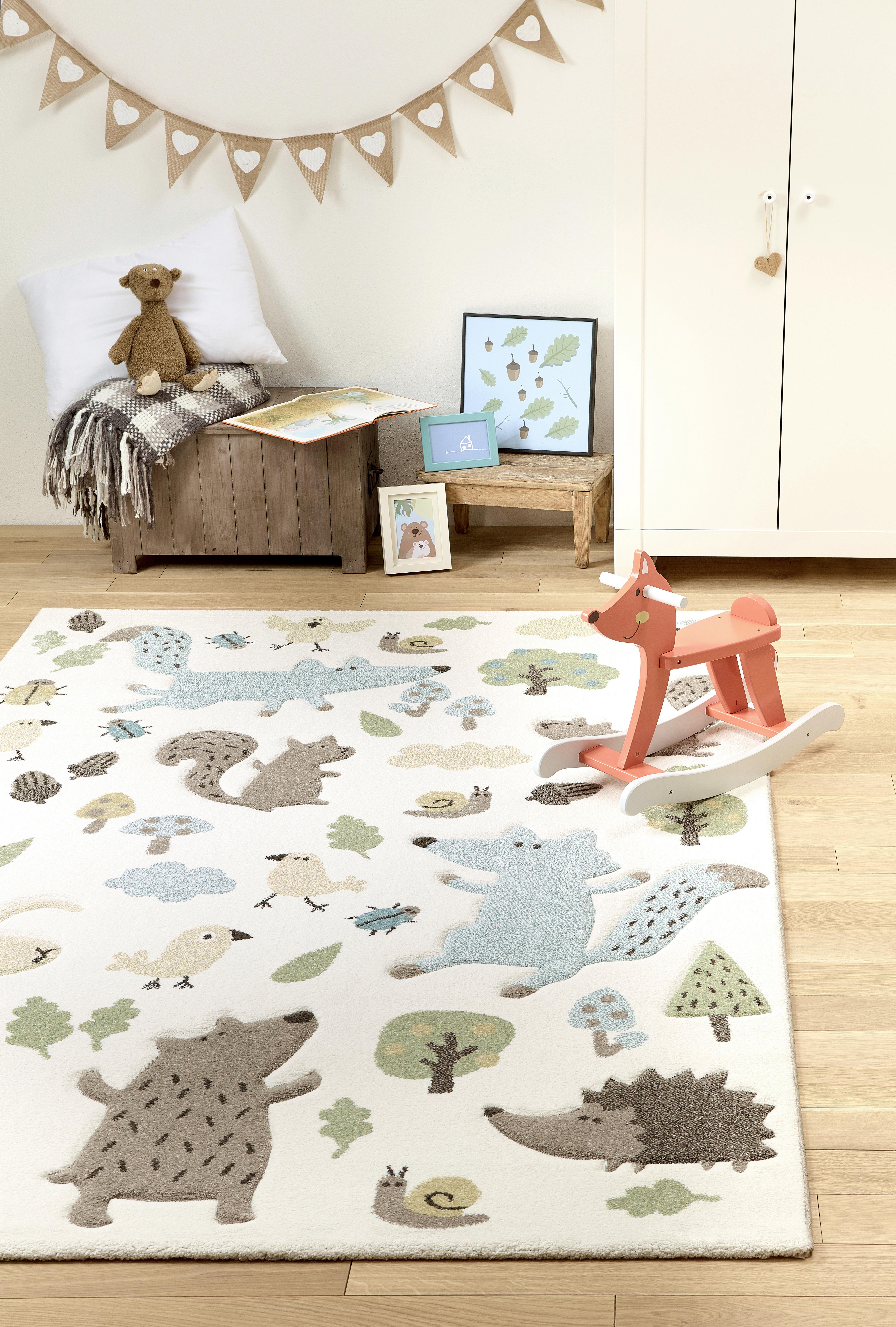 Kinderteppich Sigikid Forest - Multicolor, Trend, Textil (80/150cm) - Sigikid