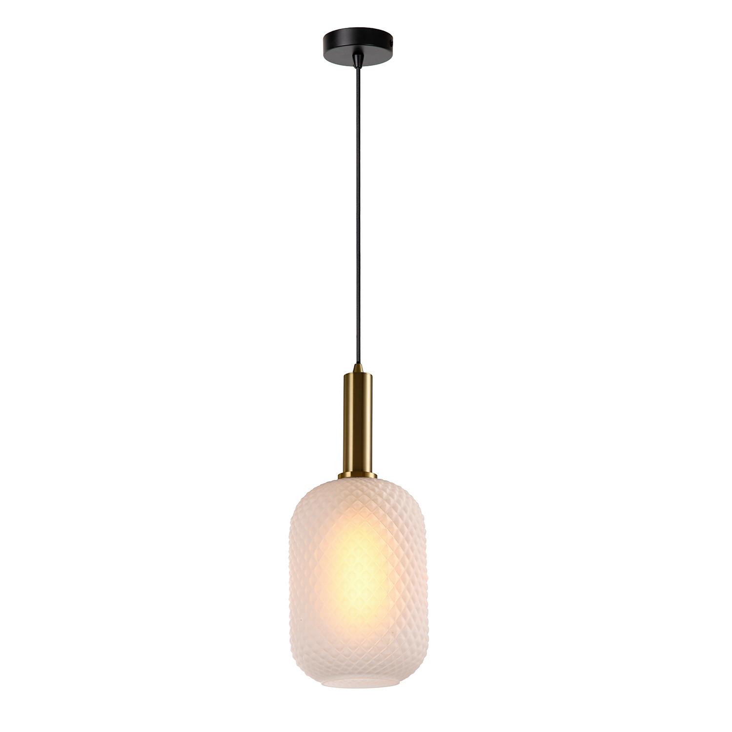Hängeleuchte Pigna Weiß L: 20 cm - Weiß, Basics, Metall (20/20/172cm)