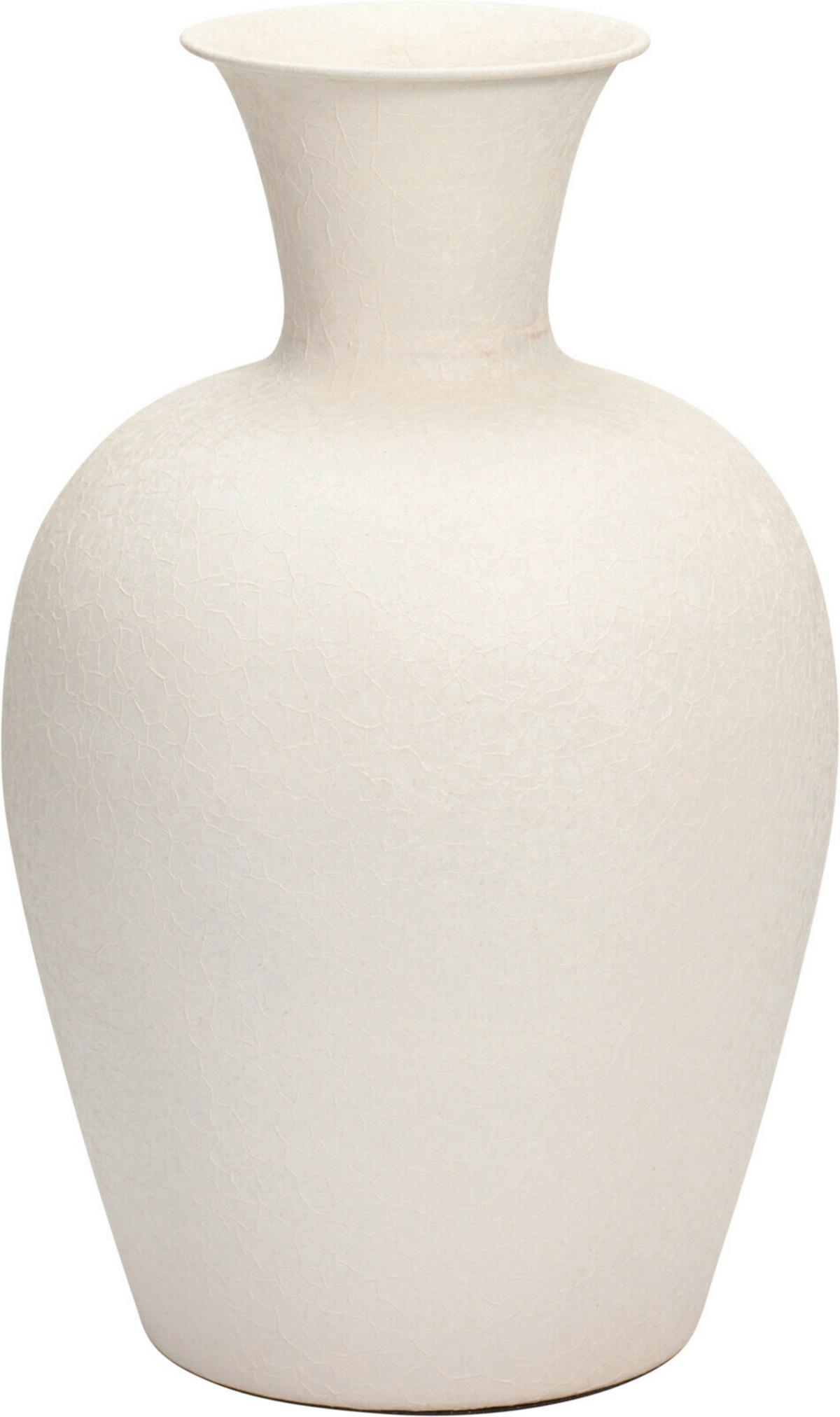 Vase Lucy - Sandfarben, Basics, Metall (25/42/25cm)