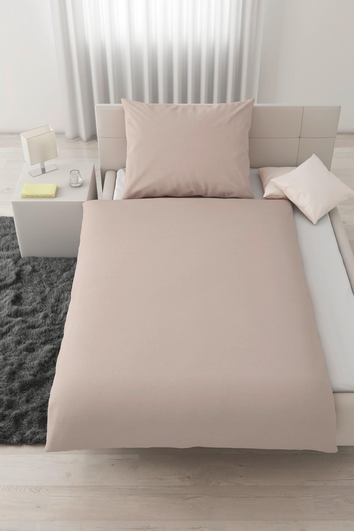 POVLEČENÍ Ilvy, 140/200cm, béžová - béžová, Moderní, textil (140/200cm) - Modern Living