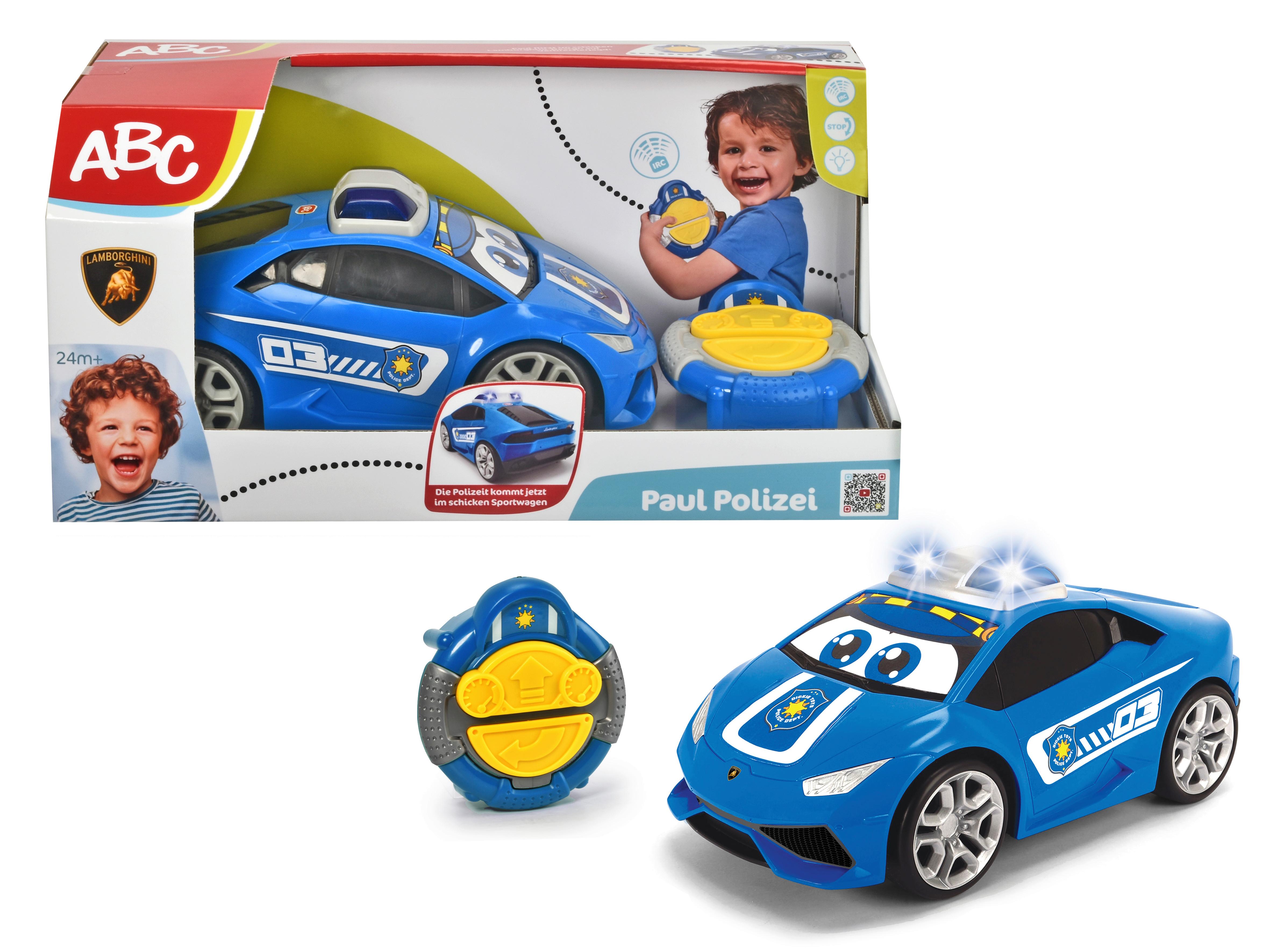Spielzeugauto Polizei Ab 2 Jahren mit Fernbedienung - Blau/Multicolor, Basics, Kunststoff (17,50/38/18,50cm) - Simba