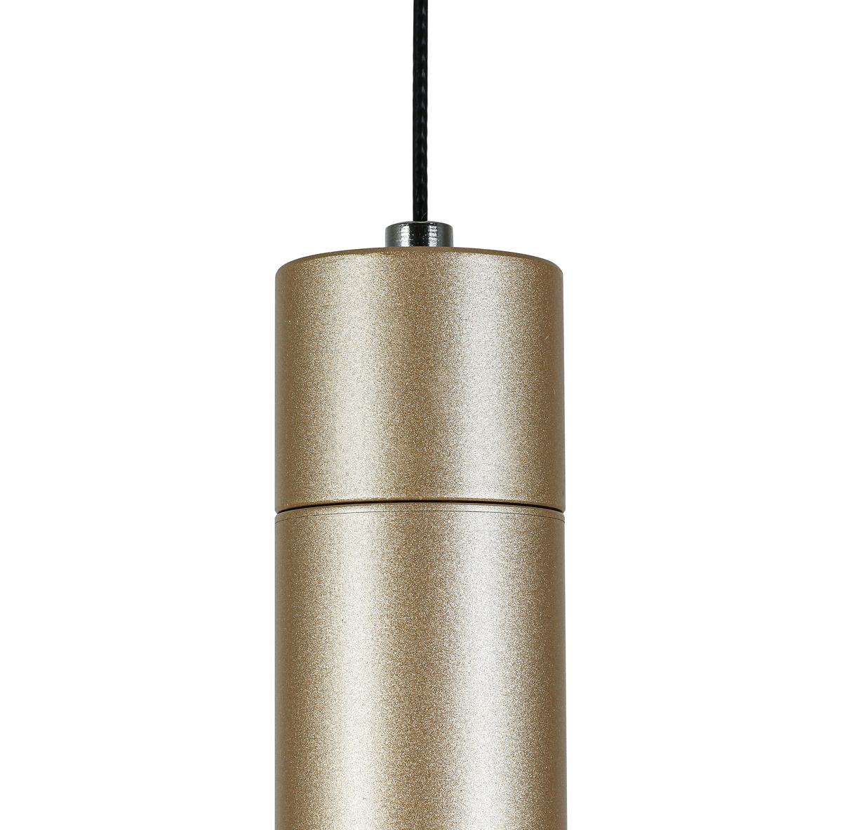 ZÁVĚSNÉ SVÍTIDLO SUSO - cappuccino, Moderní, kov/plast (3,8/3,8/150cm) - Mömax