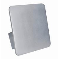 LED-Wandleuchte Stan 1-Flammig, Eckig - Weiß, Basics, Metall (5,5/14/6,8cm) - Näve