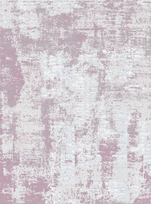 Webteppich Synthetikfaser - Lila/Hellgrau, ROMANTIK / LANDHAUS, Textil (80/150cm) - James Wood