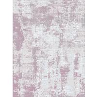 Webteppich Synthetikfaser - Lila/Hellgrau, ROMANTIK / LANDHAUS, Textil (80/150cm) - James Wood