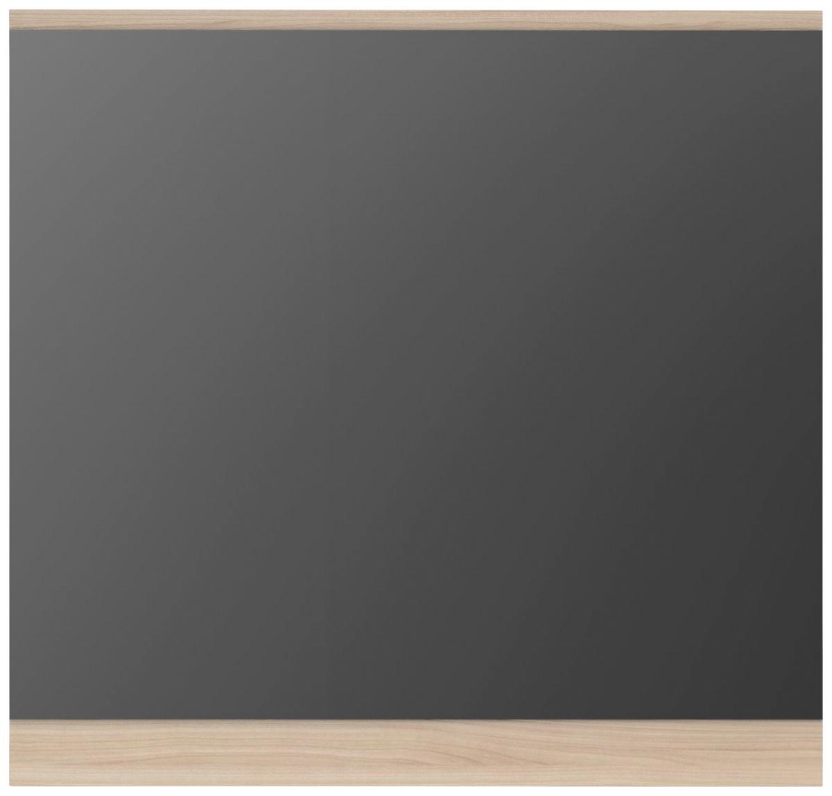 Fali Tükör, Siena 80/70cm - tölgyfa színű, Modern, faalapú anyag/üveg (80/70/2cm)