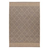 Flachwebteppich My Oslo 710 - Taupe, Design, Textil (120/170cm) - Obsession