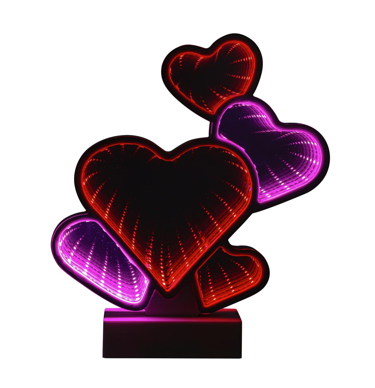 DEKORAČNÉ LED SVIETIDLO FRANI - biela/chrómová, Modern, plast (22/4,6/25,7cm) - Mömax