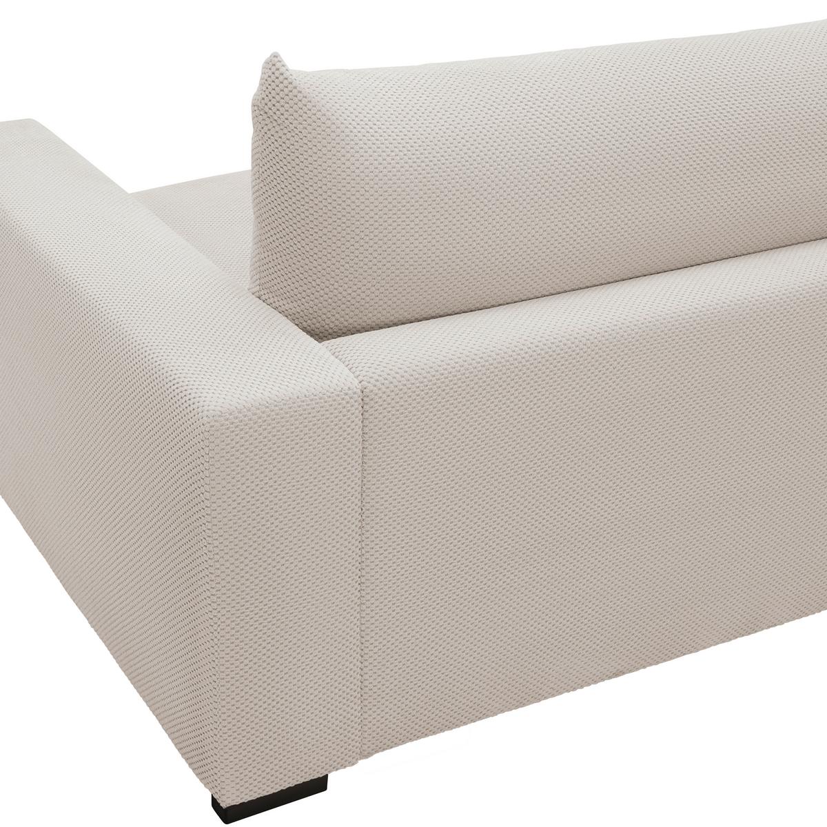 Mega pohovka PEDRO 1200, krémová - krémová, Moderní, kov/dřevo (261/83/124cm) - Mömax