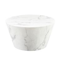 Couchtisch Weiß D: 80 Cm - Weiß, Design, Holzwerkstoff (80/80/42cm) - Livetastic