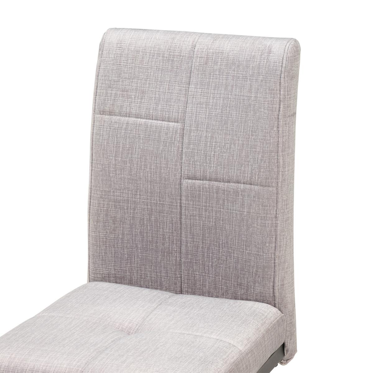 Schwingstuhl Tilos Samt Hellgrau, B: 41 Cm - Hellgrau/Schwarz, KONVENTIONELL, Textil/Metall (41/98/55cm) - MID.YOU