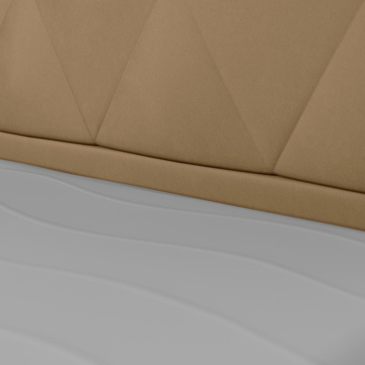 Boxspringbett mit Bettkasten Porto 180x200 cm Beige - Beige/Schwarz, MODERN, Holz/Kunststoff (180/200cm) - MID.YOU