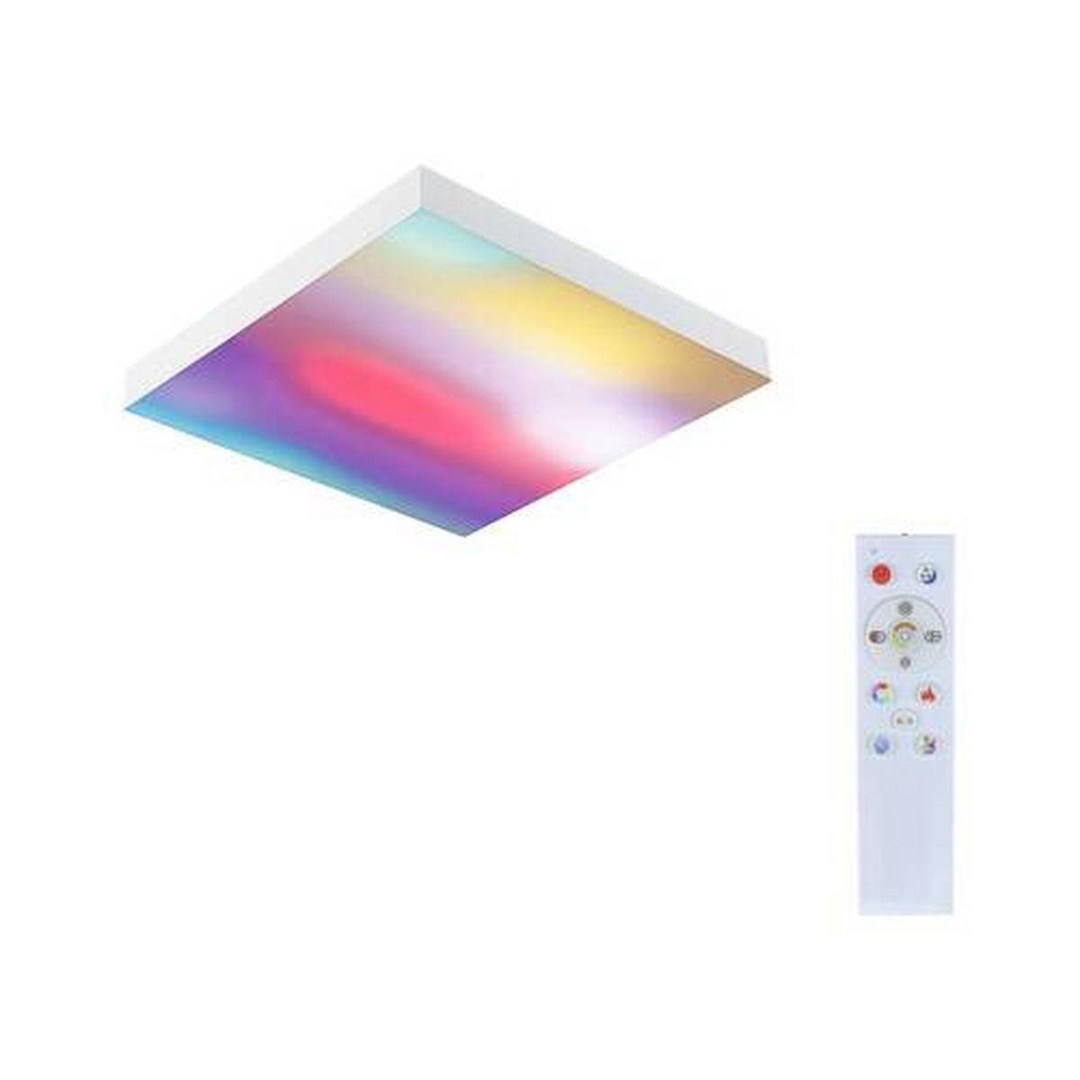 LED-Paneel L: 29,5 cm dimmbar - Weiß, Basics, Metall (29,5/29,5cm) - Paulmann