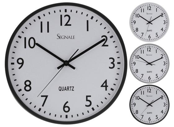 Wanduhr Agneza - Schwarz/Weiß, Basics, Glas/Kunststoff (38cm) Wanduhr Agneza - Schwarz/Weiß, Basics, Glas/Kunststoff (38cm)