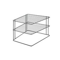 Universalablage Boxe Lava Bht: Ca. 25x25x19 Cm - Schwarz, Basics, Metall (25/25/19cm)