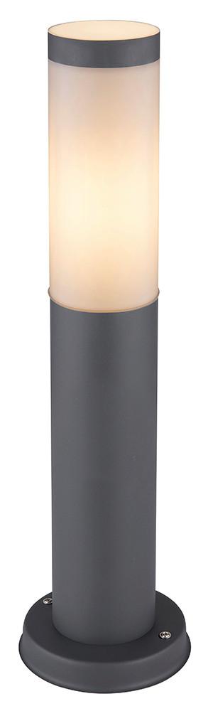 Venkovní Svítidlo Boston Antracitová Max. 60 Watt - opál/antracitová, Basics, kov/plast (12,7/45cm)