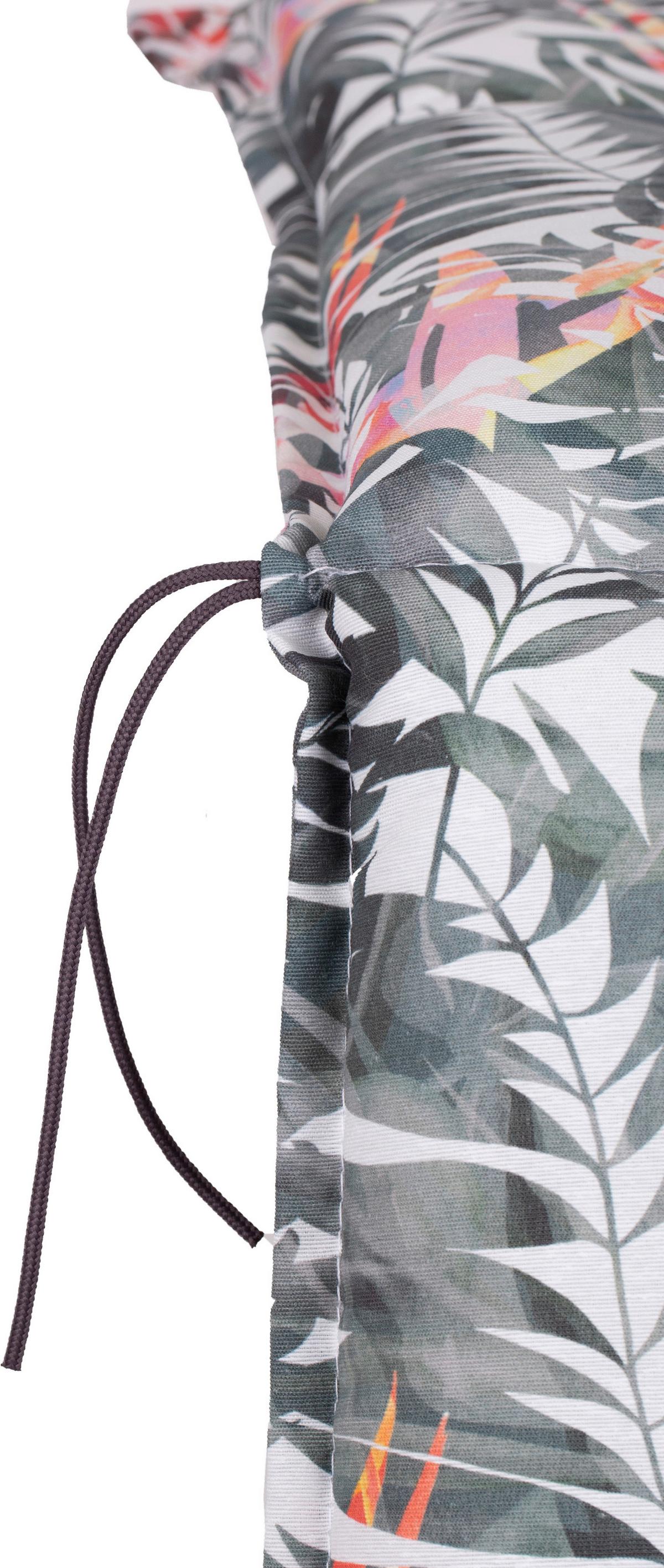 Hochlehner Auflagen 2er-set Tamky 118x46x8cm Grau - Grau, Basics, Textil (118/46/8cm) - Gardenson