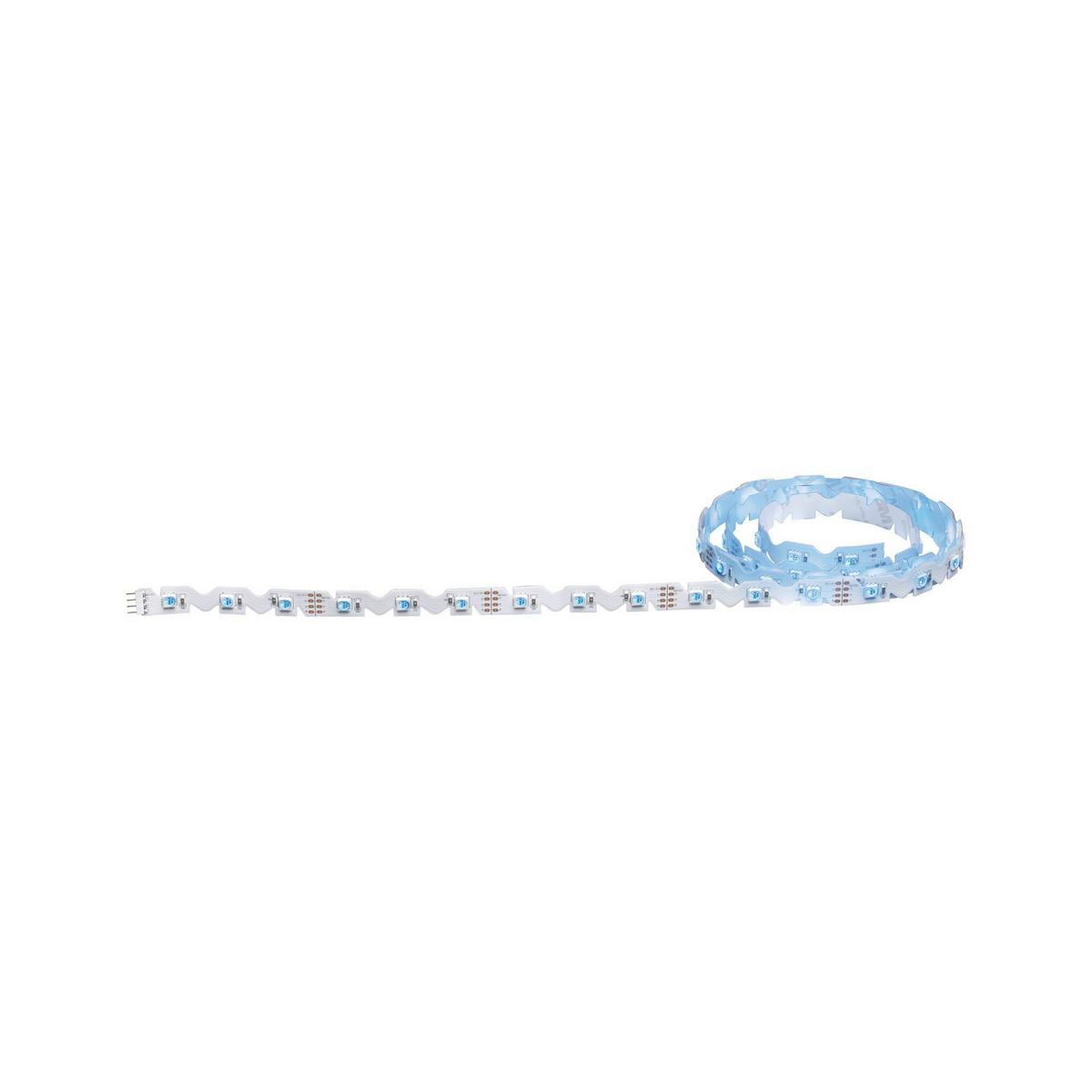 Led-streifen Farbwechsler L: 1,50 Cm Dimmbar - Weiß, Design, Kunststoff (150/1,3/0,2cm) - Paulmann