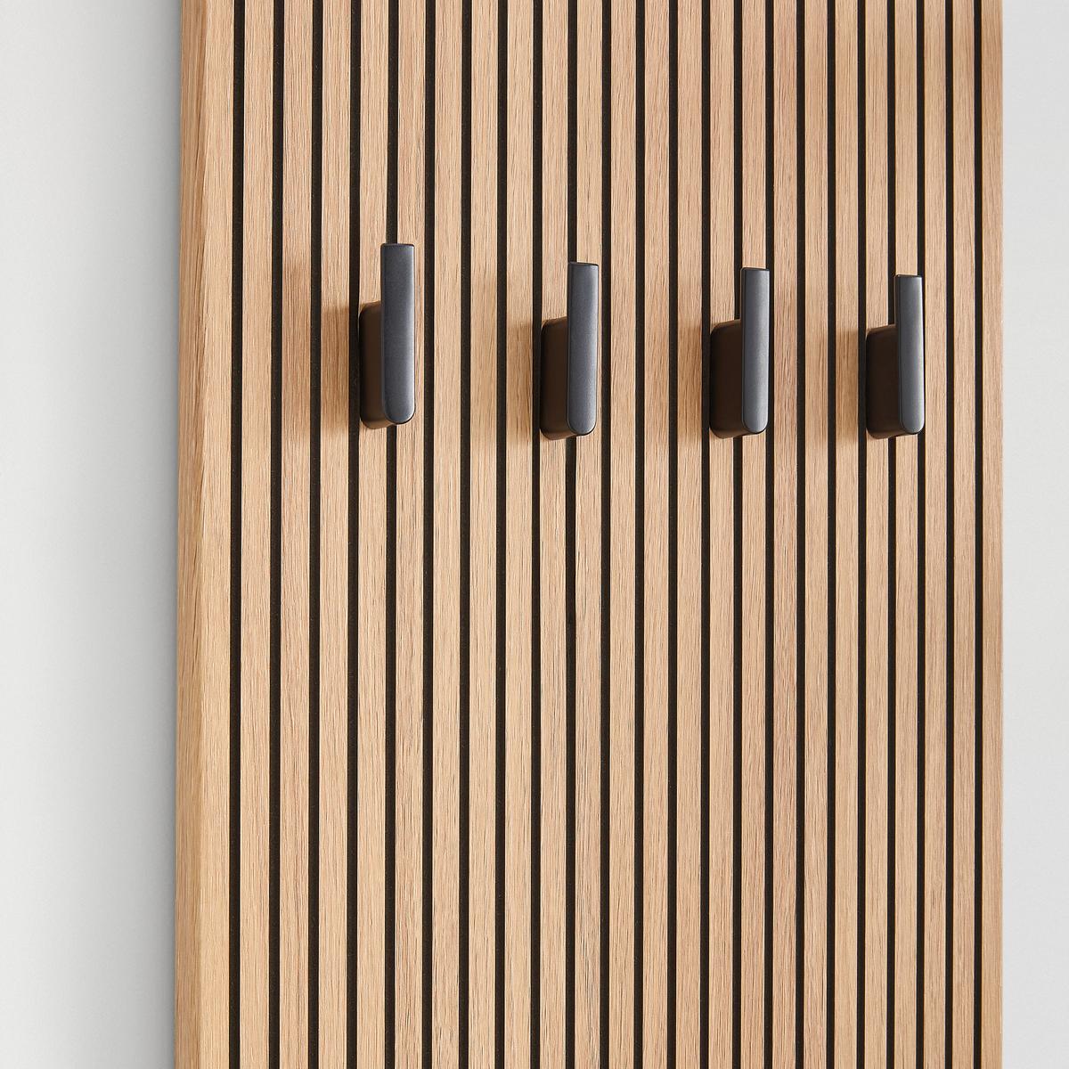 Nástenný panel VENEZIA - farba duba, Lifestyle, kompozitné drevo (35/115/15cm) - Mömax