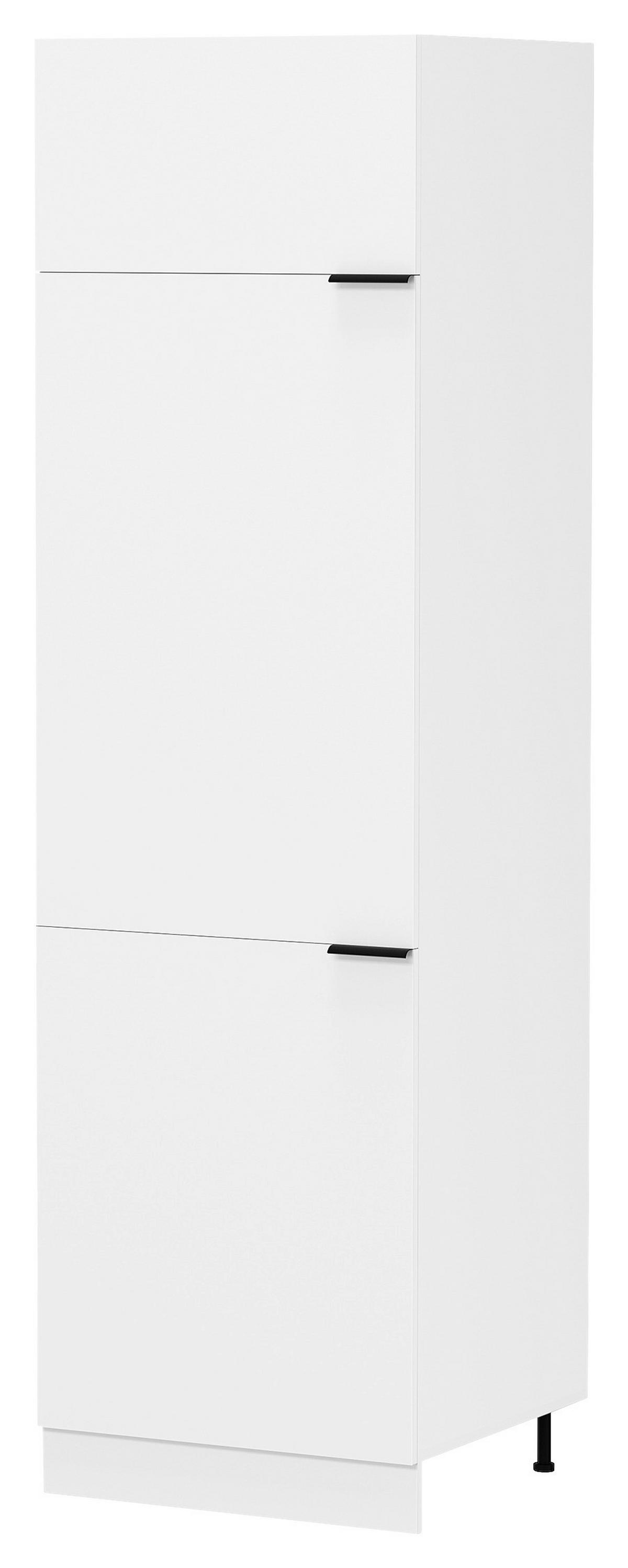 Geschirrschrank Fasola Weiß B: 60 cm - Weiß, Trend, Holzwerkstoff/Kunststoff (60/207/57cm) - MID.YOU