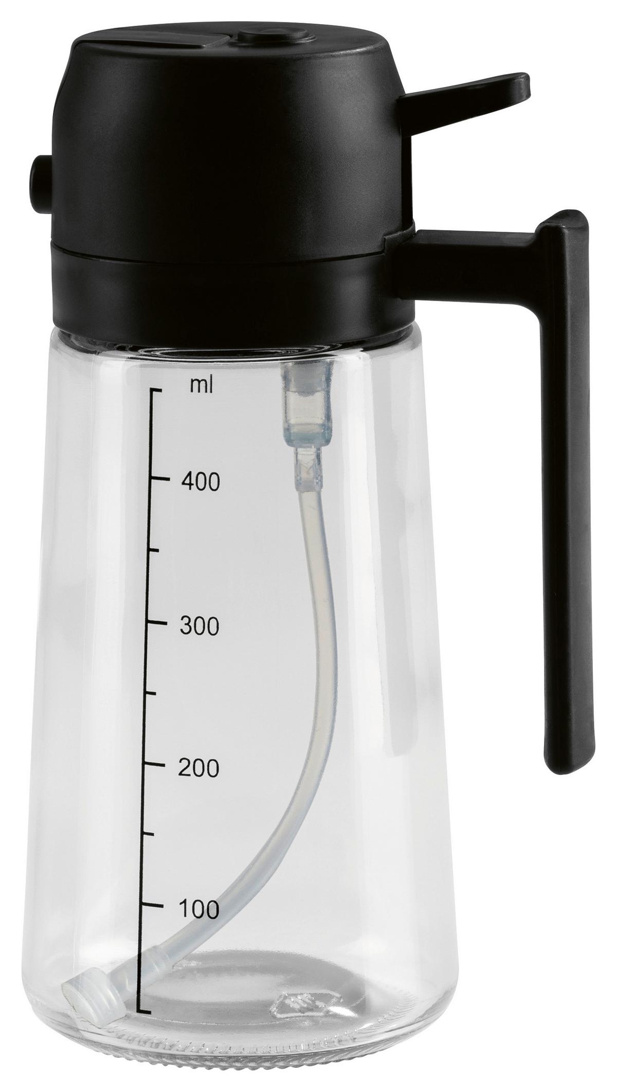 ÖLSPRÜHER GOURMETMAXX-470ML - Transparent, KONVENTIONELL, Glas/Kunststoff