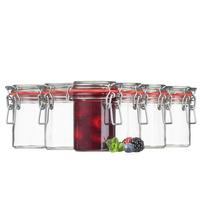 Einmachglas 6er-set Ca. 212ml, Mit Bügelverschluss - Transparent, Basics, Glas (6/10/6cm) - Mäser